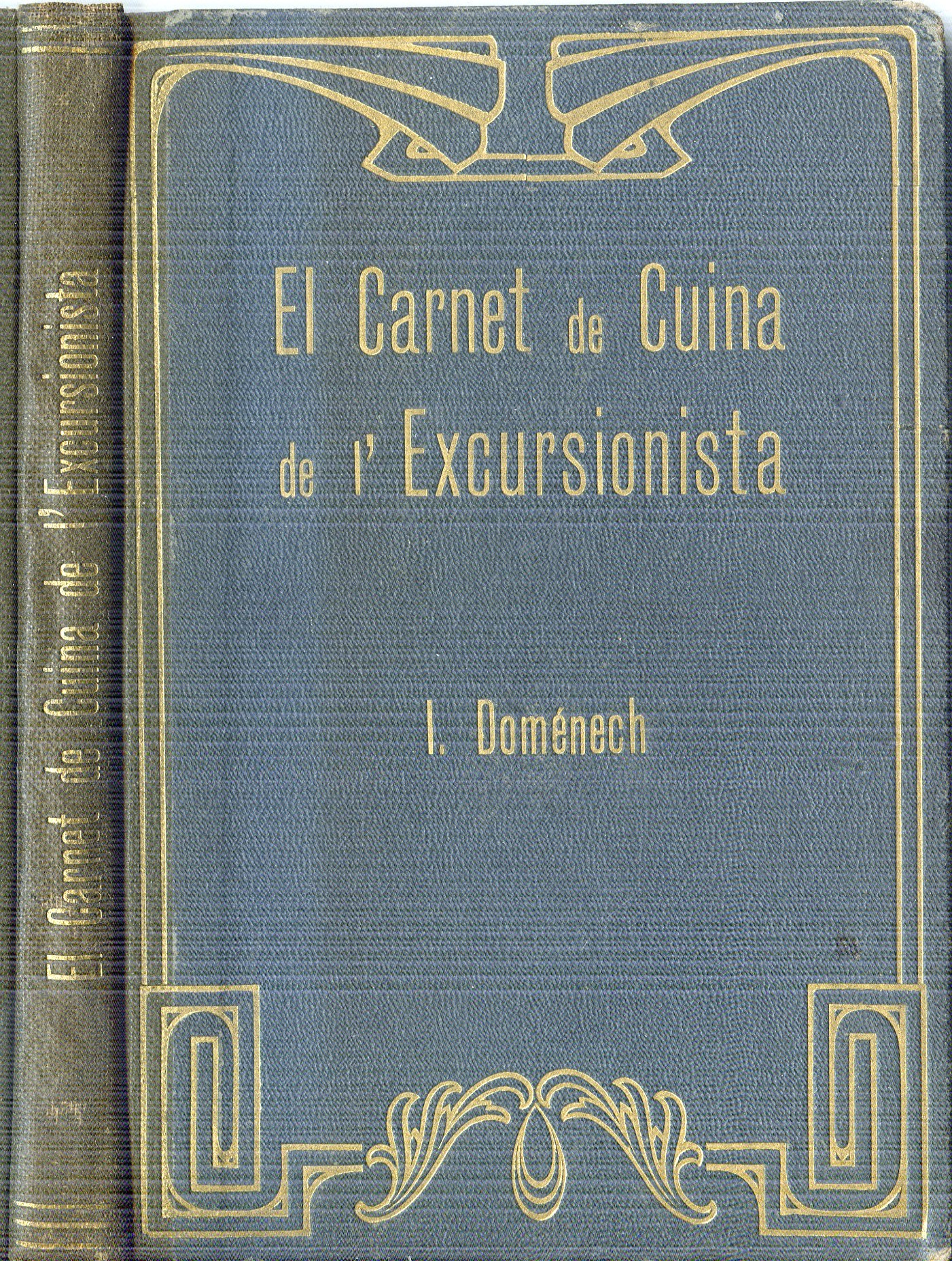 carnet de cuina de l'excursionista, El - Portada